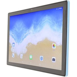 10-Inch Tablet, voor Android 12 4G Bellen 100‑240V Kids Tablet 2.4G 5G Dual-Band Wifi voor Werk (EU-stekker)