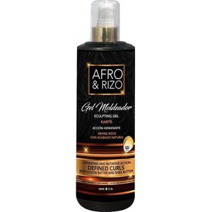 Afro & Rizo - Sculpting Gel - 16oz - Natuurlijke Ingrediënten