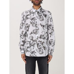 Versace Jeans Couture - Baroque Print Shirt - Wit - Katoen