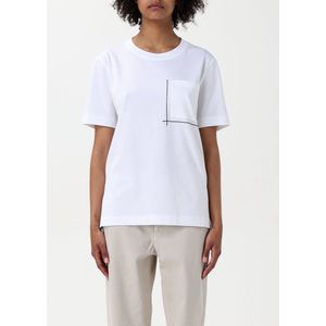 Brunello Cucinelli, Dames, Tops, Wit, Maat: M Katoen,