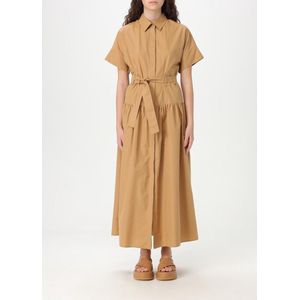 Max Mara - Midi Overhemdjurk - Wit - Katoenpoplin