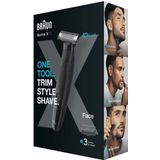 Braun - XT3100 - All-in-One Styler - Zwart - Met 4D Flex Scheerblad
