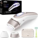 Braun IPL-Haarentferner Smart IPL Skin i·expert PL7147, passt sich dem individuellem Hautton an Lichtimpulse, Standard- & Präzisionsaufsatz, Venus Rasierer, Aufbewahrungstasche, für Intimbereich geeignet, nahezu schmerzfrei, IPL-System