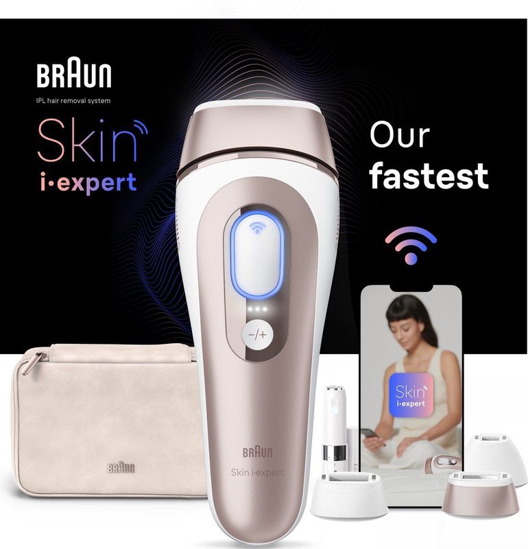 Braun - i·expert Smart IPL 7 - Ontharingsapparaat - Met 3 Embouts - Geproduceerd in Duitsland