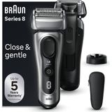 Braun Series 8 8517s - Wet & Dry Elektrisch Scheerapparaat - Oplaadstandaard - Zilver