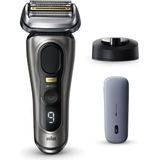 Braun Series 9 Pro+ 9525s Wet & Dry Scheerapparaat met scheerblad Trimmer Metallic