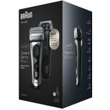 Braun Series 8 8567cc Scheerapparaat met scheerblad Trimmer Zwart, Zilver