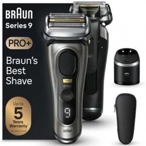 Braun - Series 9 Pro+ Scheerapparaat - Zwart - Draadloos - 100% Waterdicht