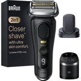 Braun Elektrorasierer Series 9 Pro+ 9590cc Wet & Dry, Precision ProTrimmer