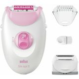 Braun - Se3-031 - Epilator - Wit - Tweezer-systeem - SoftLift Tips