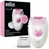 Braun - Se3-031 - Epilator - Wit - Tweezer-systeem - SoftLift Tips