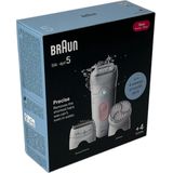 Braun - Silk·épil 5 - Epilator - Wit/Flamingo - Draadloos
