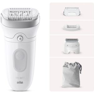 Braun - Silk-épil 7 7041 - Epilator - Wit - Voor Lichaam en Benen - 1 st