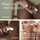 Braun - Silk·épil 9 - Ontharingsapparaat - Wit - Inclusief Scheerkop en Trimmerkam