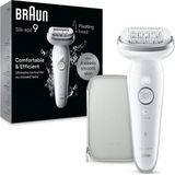 Braun - Silk·épil 9 - Ontharingsapparaat - Wit - Massageroller