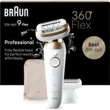 BRAUN - Silk-épil 9 Flex - Ontharingsapparaat - Wit/Goud