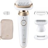 BRAUN - Silk-épil 9 Flex - Ontharingsapparaat - Wit/Goud