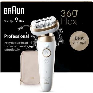 Braun - Silk-épil 9 9011 - Epilator - Wit - 1 st