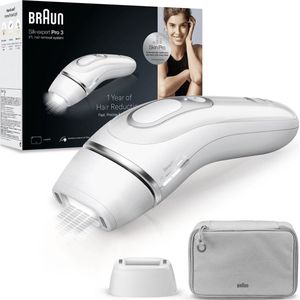 Braun - Silk-expert Pro 3 - Ontharingsapparaat - Wit - SensoAdapt™ Technologie