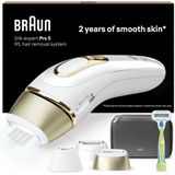 Braun - IPL Ontharingsapparaat Silk-expert Pro 5 - Ontharing Voor Thuis - Etui - PL5242
