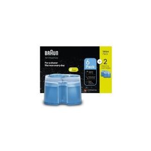 Braun 3-in-1 ShaverCare SmartCare Center Navulpatronen - Hygiënische Reiniging - 6+2 Stuks