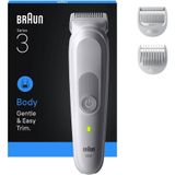 Braun - Body Groomer Series 3 BG3530 - Tondeuse - Grijs - Waterdicht
