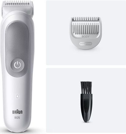 Braun Body Groomer Series 5 - Trim & Scheer Haar - Waterdicht - Grijs