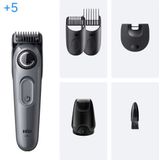 Braun - Baardtrimmer Series 3 BT3560 - Grijs - 40 Lengtes - Scherp Scheerblad