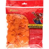 Merkloos ballonnen 100 st. oranje (GB1031) - Ballonnen - Origineel