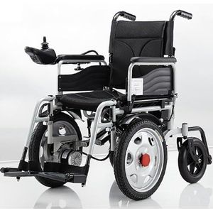 Elektrische Rolstoel - Gemotoriseerde Opvouwbare - Lichtgewicht - Geschikt voor Ouderen en Gehandicapten