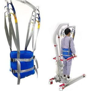 Volledig lichaam patiënt lift Walking Sling Belt, Comfort gevoerde ondersteunende ambulante medische Walking Sling, voor patiënt staan en lopen opleiding en patiënt tilhulp of wandelen aids herbruikba