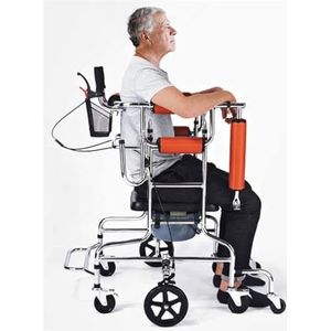 Medische Walking Frame - Hoogte Verstelbaar - Looprek voor Senioren - Draagvermogen 150KG