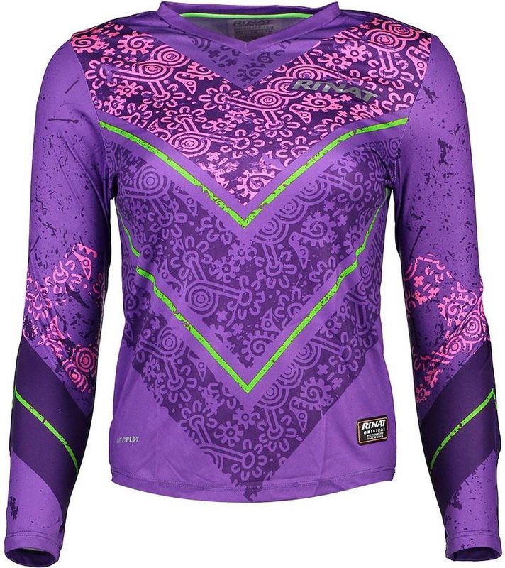 Rinat Etnik T-shirt Met Lange Mouwen Paars S Jongen