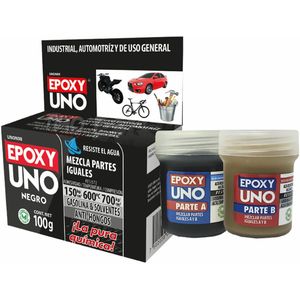 Allgemeiner Epoxidklebstoff Black Fusion Epoxy Black Label 100 g UNO N98