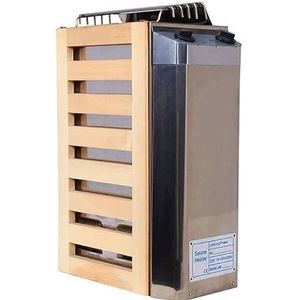 3.6kw Saunakachel Sauna Stoomgenerator Thuisgebruik Verwarming Oven Kamer Droge Apparatuur (Color : External control-3.6kw, Size : Type)