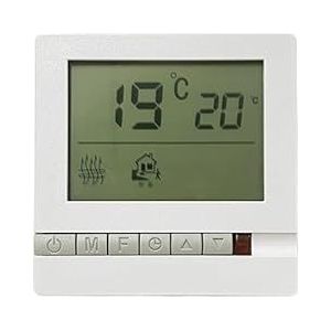Temperatuurmonitor Watervloerverwarmingstemperatuur Controlepaneel Huis Decoratietemperatuur En Vochtschakelaar Controller Intelligente Watervloerverwarming Thermostaatfabrikant