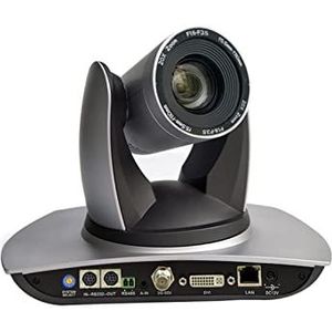 Conferentiecamera 1080P 60FPS 20X Optische Zoom Gemotoriseerde Hoofd Video PTZ Broadcast Cam IP 3G-SDI DVI Output zilveren kleur