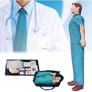 CPR Oefenpop EHBO Oefenpop for onderwijs en onderwijs Medisch model Reanimatie oefenpop for volwassenen for het hele lichaam