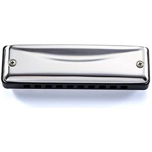 Mondharmonica Mondharmonica 10-gaats Mondharmonica Muziekinstrument Voor Beginners (Color : Key of A)