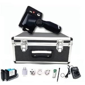 Handbediende inkjetprinter, 2-12,7 mm handheld inkjetprinter, Smart Touch Coder, labelprinter USB Import QR/barcode/logoprinter Printer voor label/productiedatum/barcode/QR-code (Color : 1 printer 3