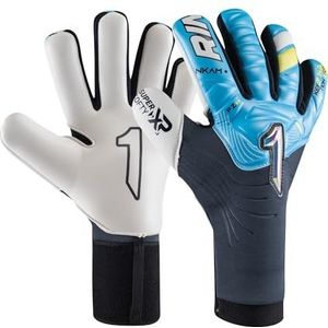 Rinat NKAM Semi Junior voetbal keepershandschoenen blauw unisex maat 4