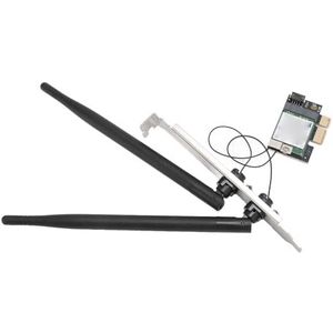 5G-netwerkkaart, Snelle Dual-band 5G Draadloze Kaart PCIEx1 voor Computer (Trisarpr047b9se5-12)