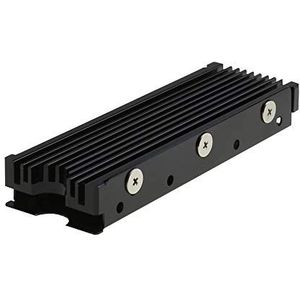 MHQJRH M.2 2280 SSD heatsink, dubbelzijdig koellichaam, met thermische siliconen pad voor PC/PS5 M.2 PCIE NVMe SSD of M.2 SATA SSD