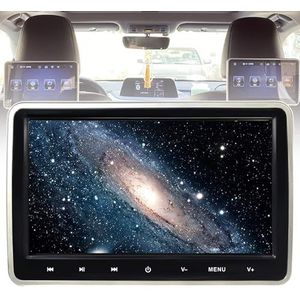 10,1 '' Hoofdsteun Auto Tv-Monitor, Draagbare Dvd-Spelers, Ondersteuning Voor Dvd/Av/USB/Sd (Ondersteuning Tot 32 G), USB/Sd-Interface+fm, Meertalig