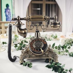 Usb Retro Vintage Telefoon Vaste Lijn (72 Uur Continu Gebruik / 240 Uur Stand-By) - 2,4 M Handvatsnoer + 8 Gb Sd-Kaart (Max. Ondersteuning 256 Gb), Voor Bruiloften, Verjaardagen, Feesten,B