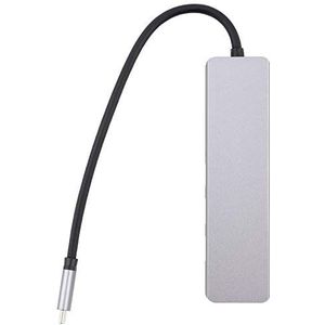 USB Splitter, USB 3.0 Hub RJ45 6 in 1 HDMI 60HZ voor/OS X voor PC Laptop, Desktop