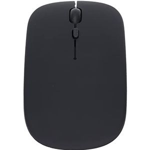 Draagbare Muis, Duurzame Sterke Draadloze Muis voor Thuis op Kantoor (Zwart)