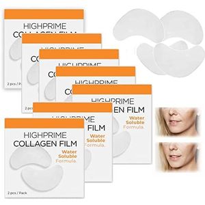 DERMANCE Korea Highprime Collagen Soluble Film, Highprime Collagen Film, Solid Collagen Essence Paste for Anti-Aging Effects, Smooths Out Fine Lines And Wrinkles (7Pack)