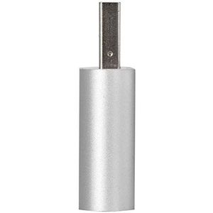 Externe audiokaart, USB 2.0 USB1.1 Externe USB-geluidskaart Handig Praktisch voor op kantoor voor thuis(Zilver)