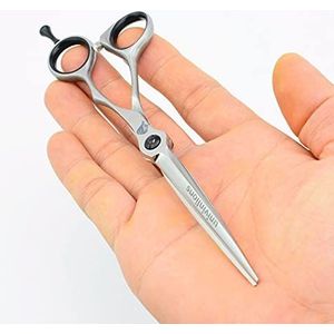 6.0/6.5 inch haar snijden schaar rechte professionele hairdressing schaar kapper accessoires hairdressing tools salon haar clipper kapper scharen huisdier verzorging schaar hond (Maat : 6.5 inch)
